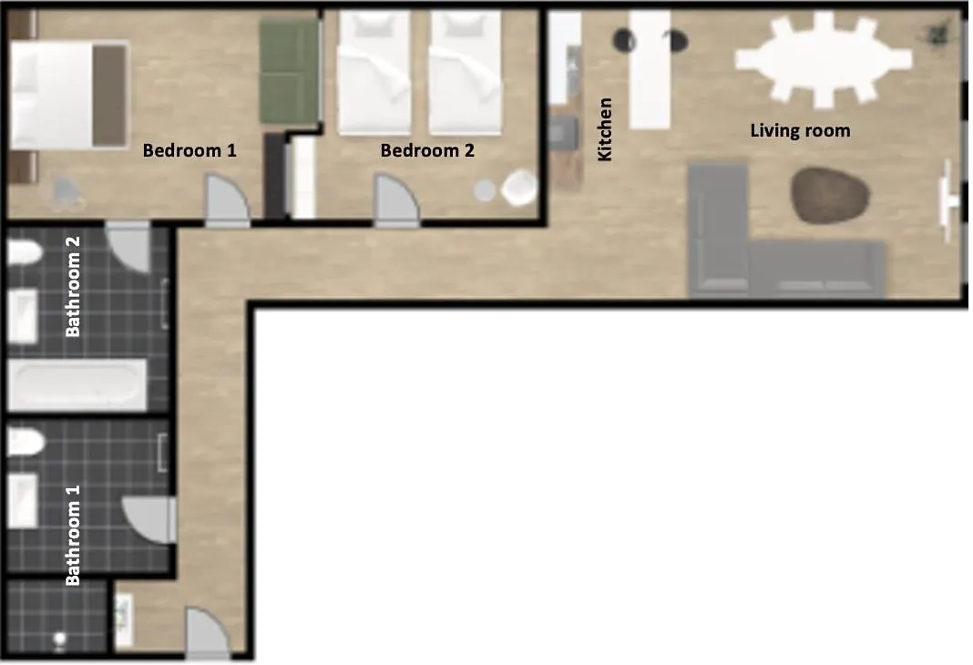 Apartment Moderne stilvolle Wohnung im Herzen Münchens